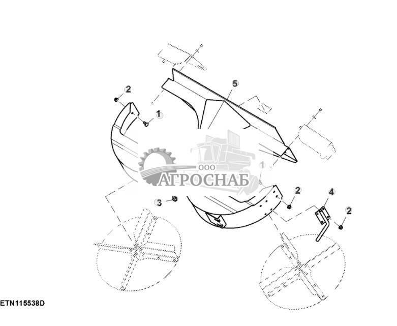 Корпус соломоразбрасывателя - ST818280 879.jpg